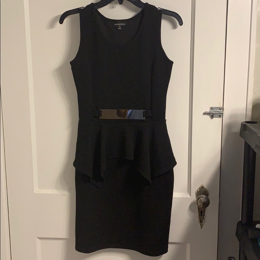 Black dress.